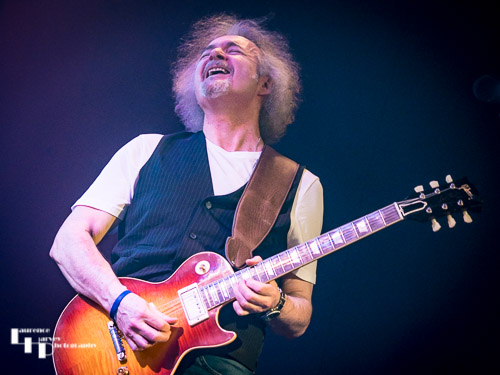 Toby Jones on guitar