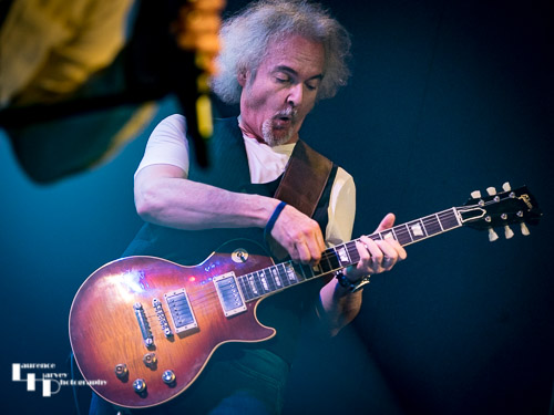 Toby Jones on guitar