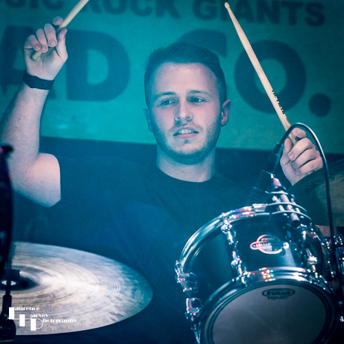 Matt Furness on drums