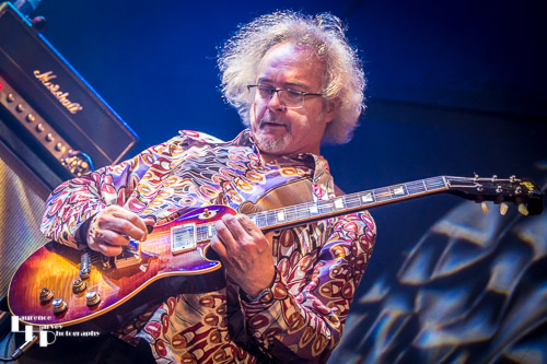 Toby Jones on guitar