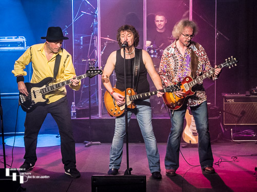 Free & Co. on stage at Sudbury Quay Theatre