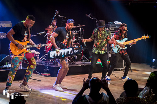 Mokoomba on stage at The Apex