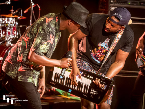 Mathias Muzaza on lead vocals & Donald Moyo on keyboard