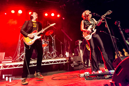 Samantha Fish & Jesse Dayton on vocals & guitar