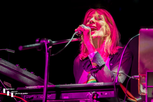 Miquette Giraudy on synthesisers & vocals