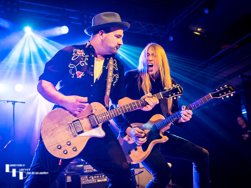 The Sinners - Neil Ivison on guitar & vocals, Sam Wood on guitar