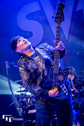 Lee Small on bass