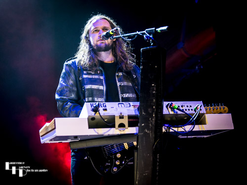 Tom Cory on keyboards