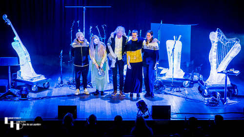 The Terje Isungset Ice Quartet on stage at The Apex