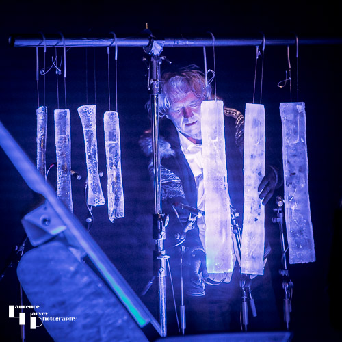 Terje Isungset on ice percussion