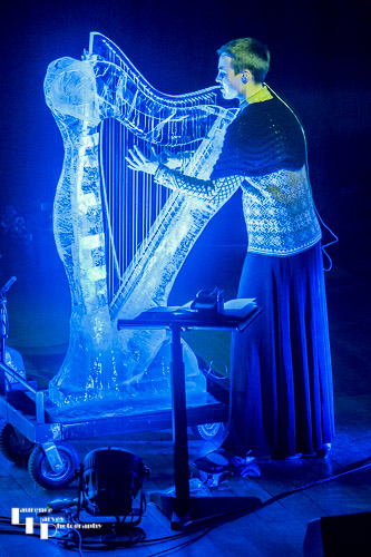Julie Rokseth on ice harp