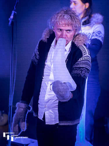 Terje Isungset on ice horn