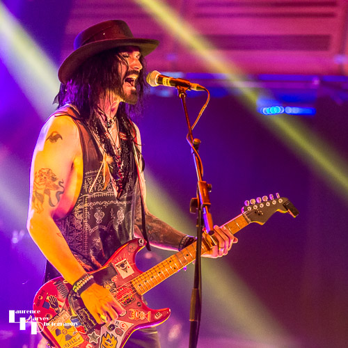 Troy Redfern on slide guitar & vocals