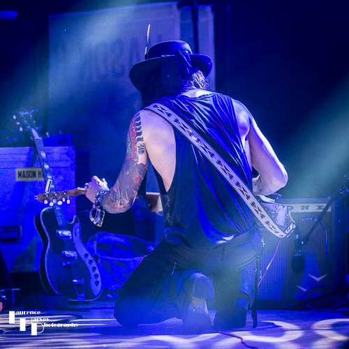 Troy Redfern on slide guitar & vocals