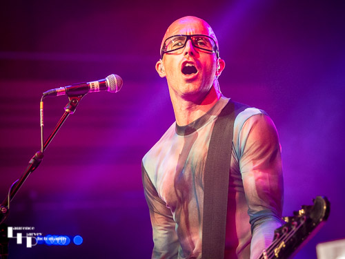 Leigh Marklew on bass