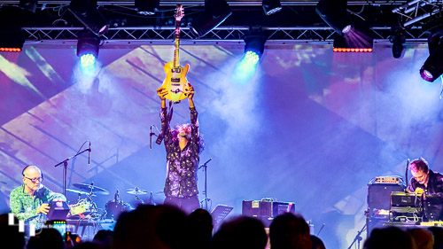 The Utopia Strong on stage at Epic Studios