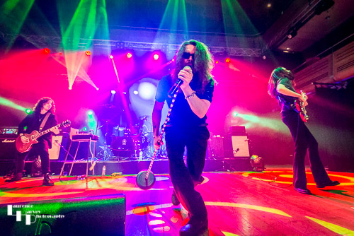 Vambo on stage at The Apex