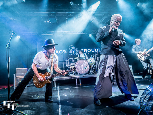 Vintage Trouble on stage at Epic Studios