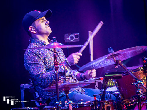 Mike Truscott on drums