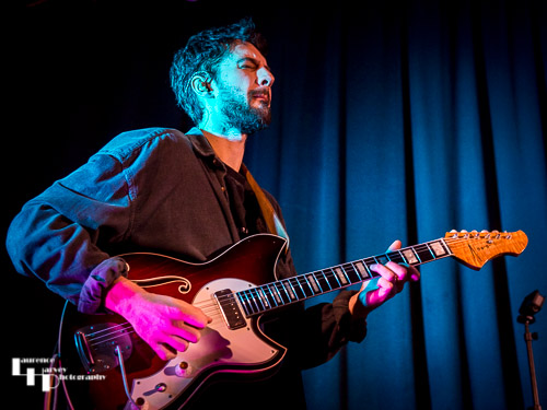 Olly Knight-Smith on guitar