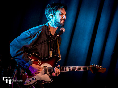 Olly Knight-Smith on guitar