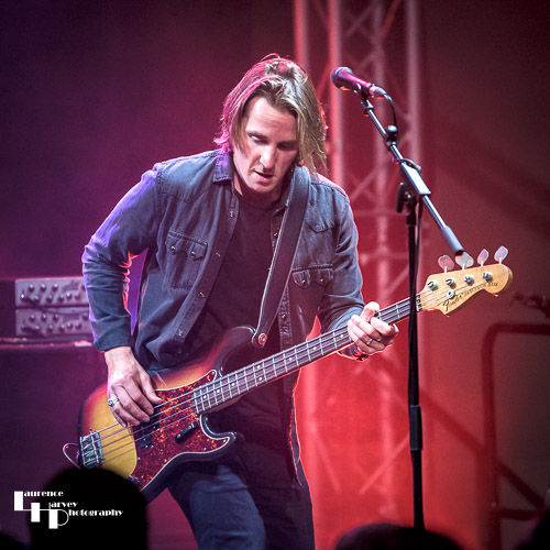 Jono Martin on bass