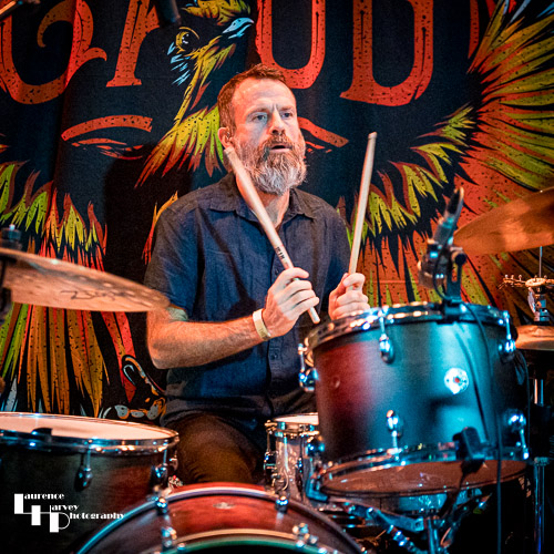 Bruce McCarthy on drums