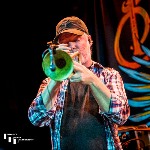 Stephen Dyte on trumpet