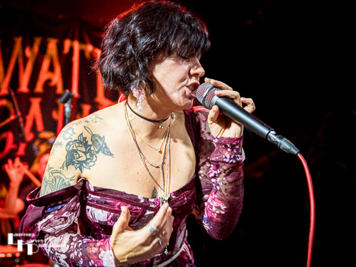 Meghan Parnell on vocals