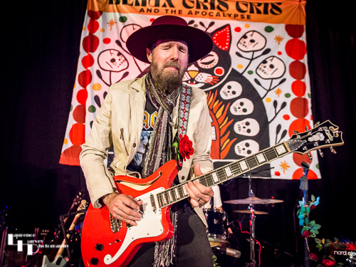 Robin Davey on guitar