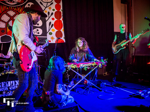 Beaux Gris Gris & The Apocalypse on stage at The John Peel Centre