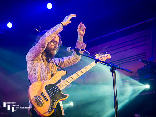 Blue Nation: Luke Weston on bass & vocals