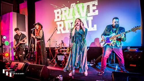Brave Rival on stage at The John Peel Centre