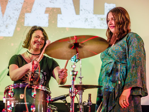 Chloe Josephine on vocals & Donna Peters on drums