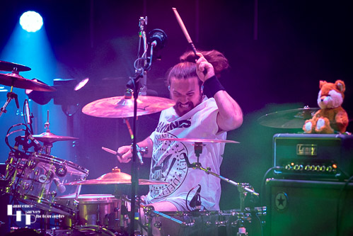 Black Spiders: Wyatt Wendels on drums