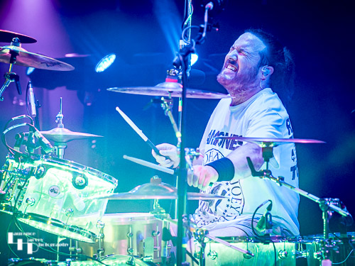 Black Spiders: Wyatt Wendels on drums