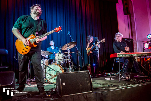 Catfish on stage at The John Peel Centre