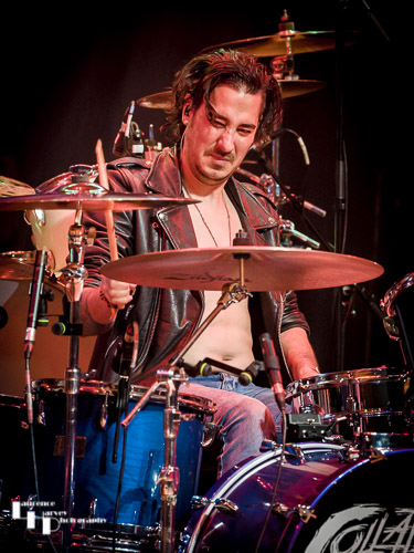 Ben Atkinson on drums