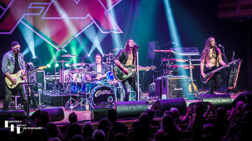 Collateral on stage at The Apex