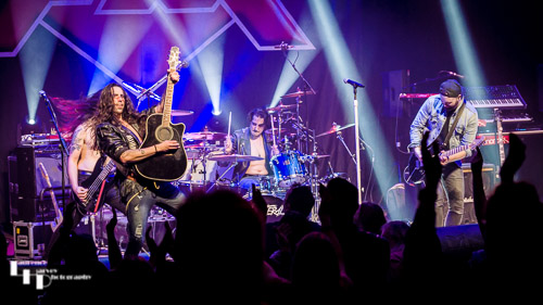 Collateral on stage at The Apex