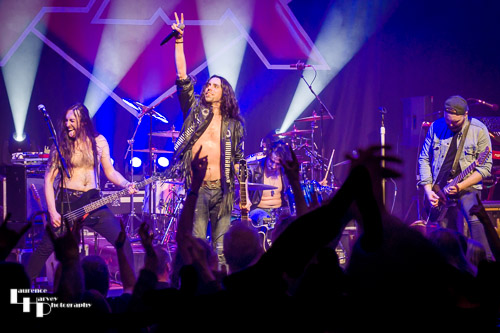 Collateral on stage at The Apex