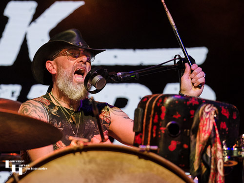 Iain 'E' Moncrieff on drums & vocals