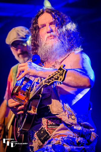 Hippy Joe Hymas on mandolin