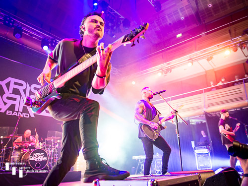 Frazer Kerslake on bass