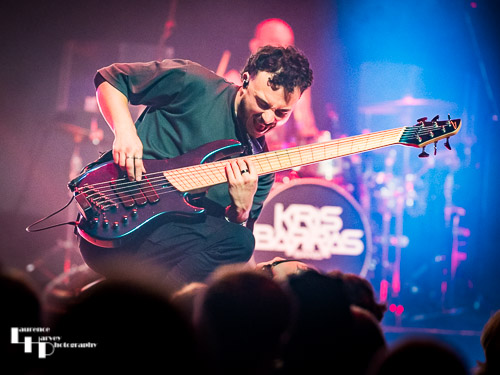 Frazer Kerslake on bass