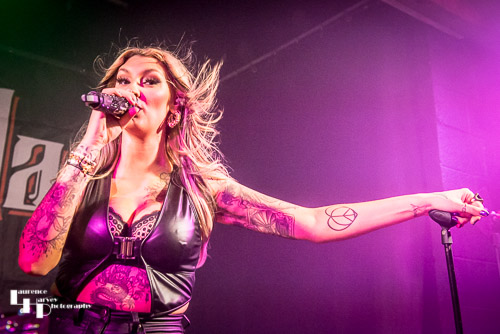 Rhiannon 'Kira' Hill on vocals