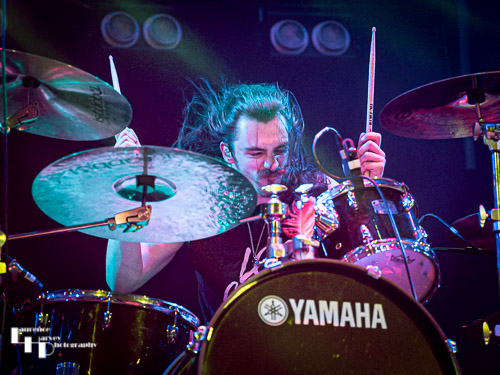 Loz Campbell Band: Tom Kerby on drums