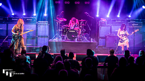 MuddiBrooke on stage at The Apex