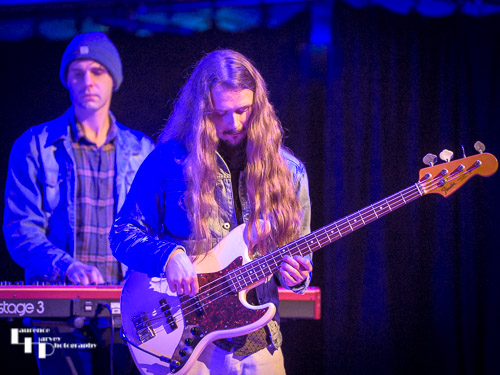 Matt Dudurym on bass