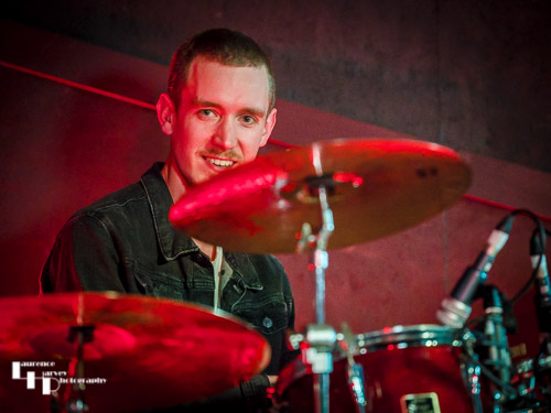 Bob Kessels on drums